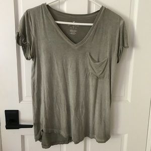 v-neck t-shirt